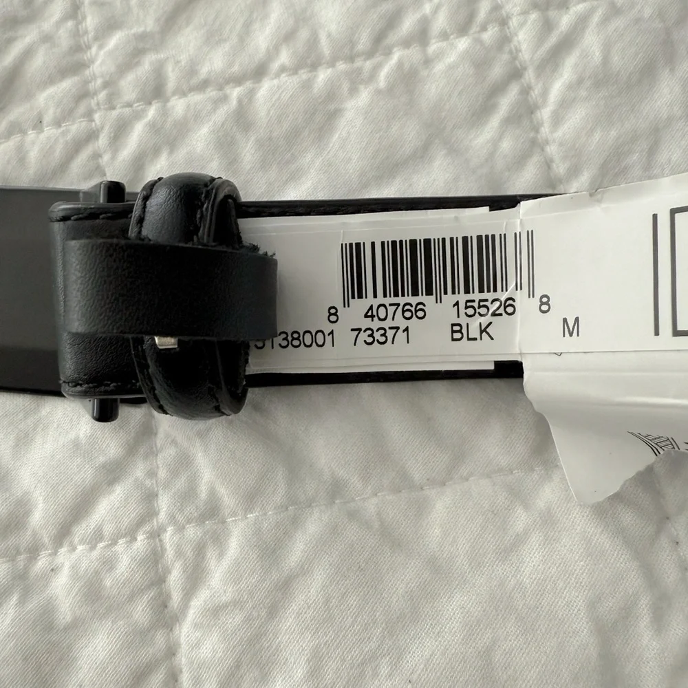 NWT Nike Black Belt Modern Design